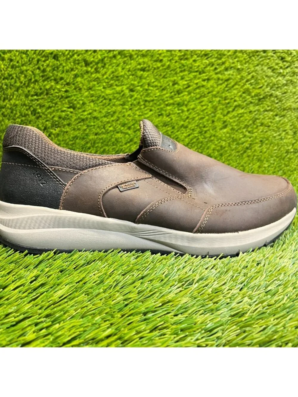 Nunn Bush Excursion Mens Size 11.5M Brown Casual Classic Moc Toe Slip On Shoes
